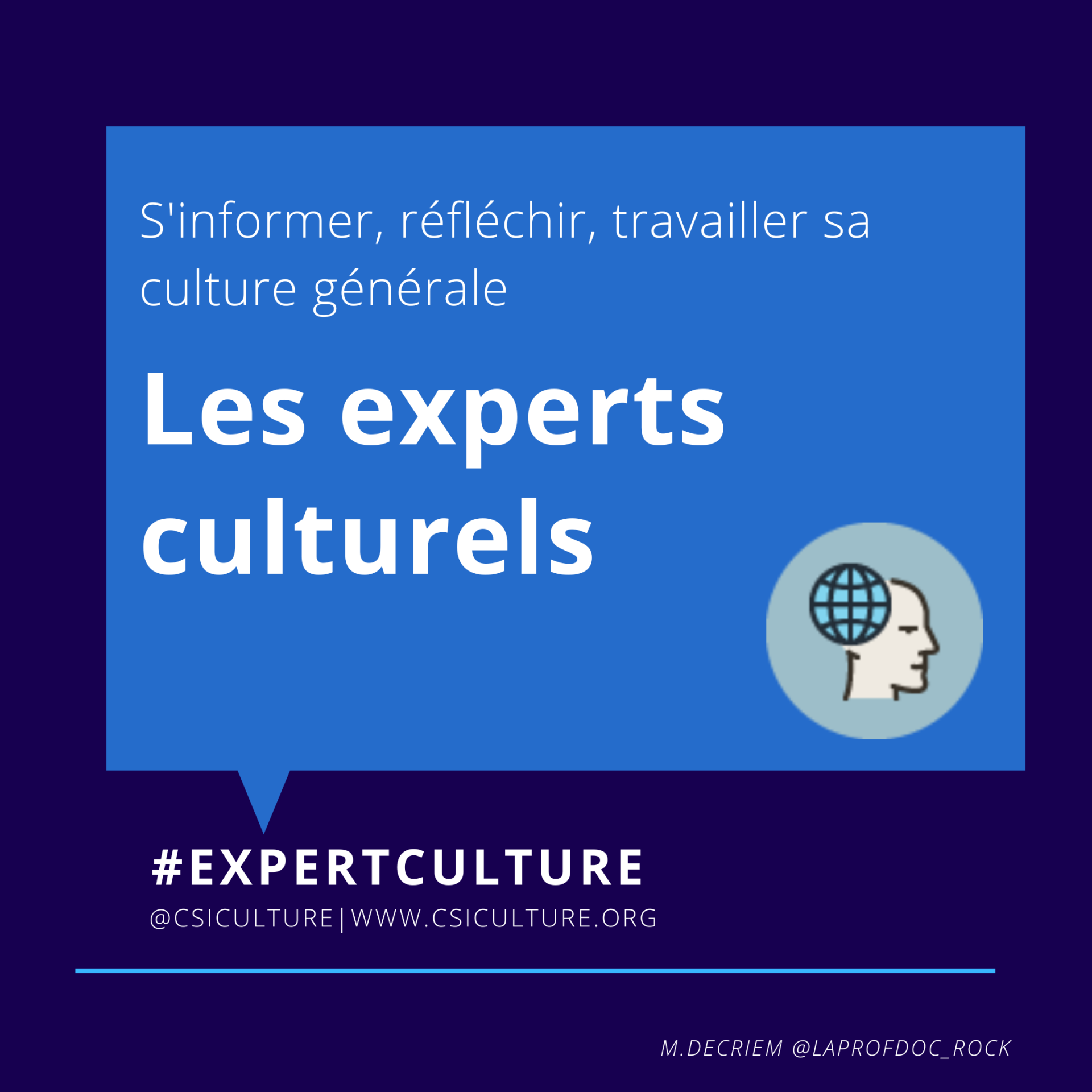 Les experts culturels