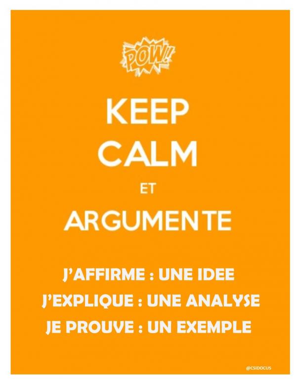 Keep calm and argumente2